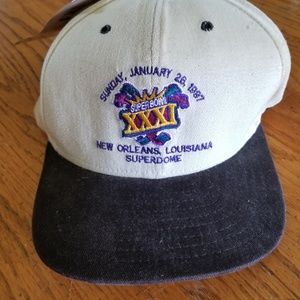 NEW ORLEANS SUPER BOWL HAT 1987